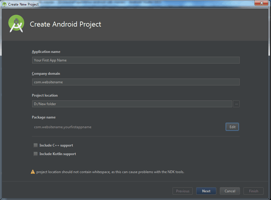 android development for beginners step 1