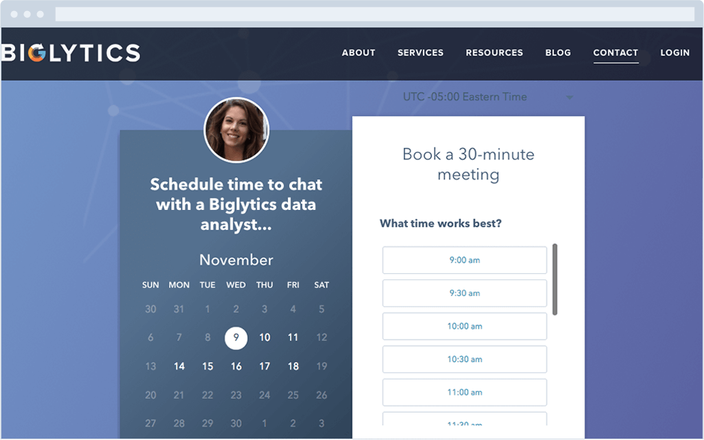 HubSpot Meetings