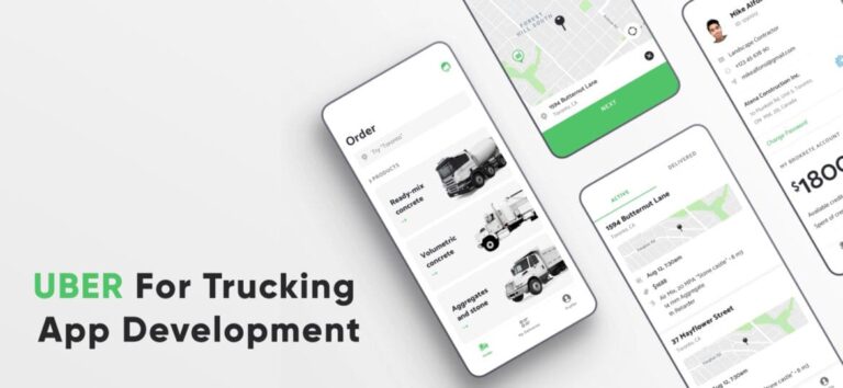 Uber For Trucking App Development (A Complete Guide!)