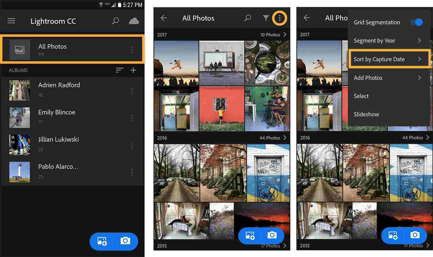 Adobe lightroom camera app for android