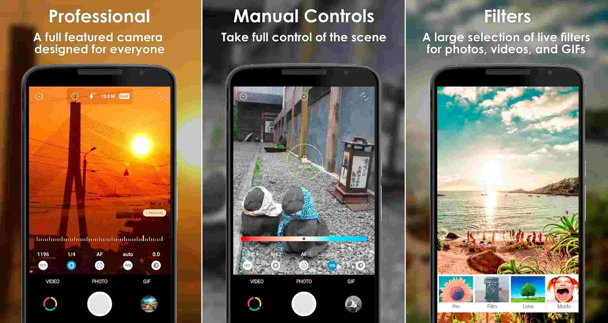 Pixtica camera app for android