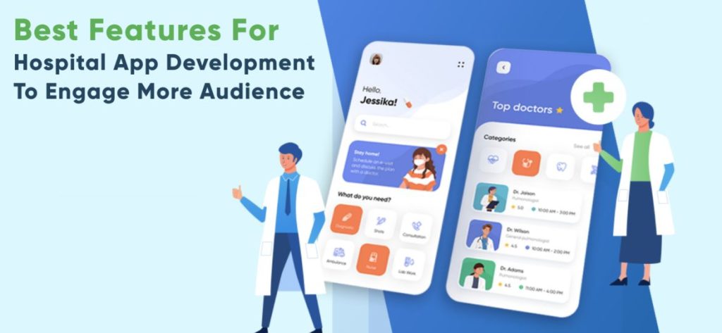 best features for healthcare app development
