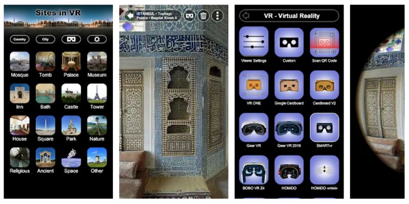 Sites In VR