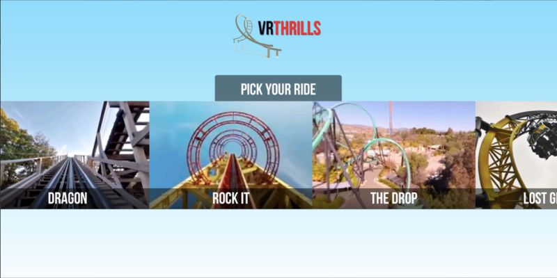 vr roller coster
