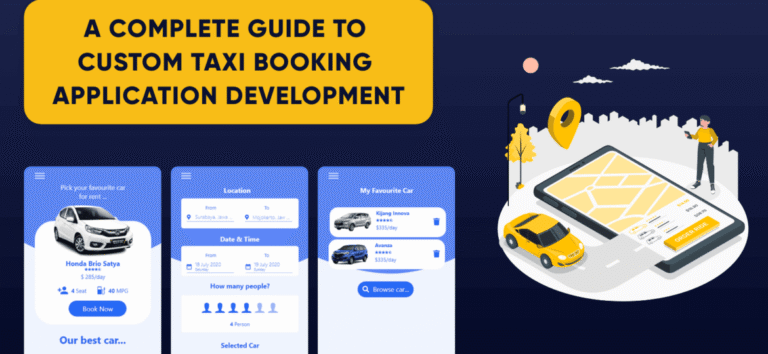 Custom Taxi Booking App Development