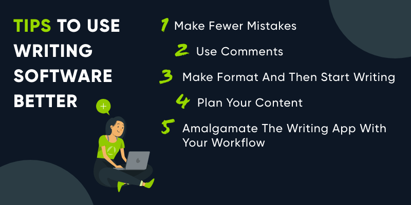 Tips To Use Writing Software Better