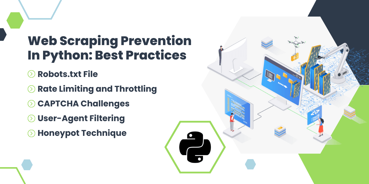 Web scraping prevention in python