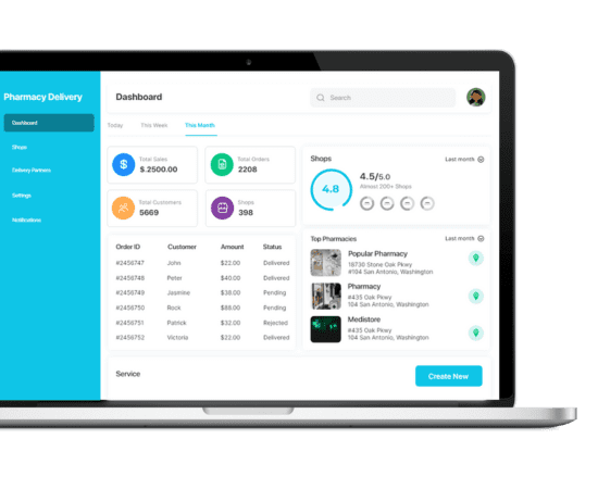 Medicine Ordering And Delivery App Admin Panel 1