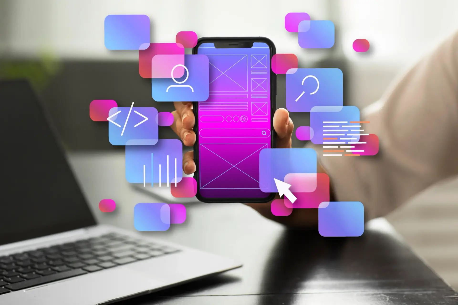 On-demand app UI and design system