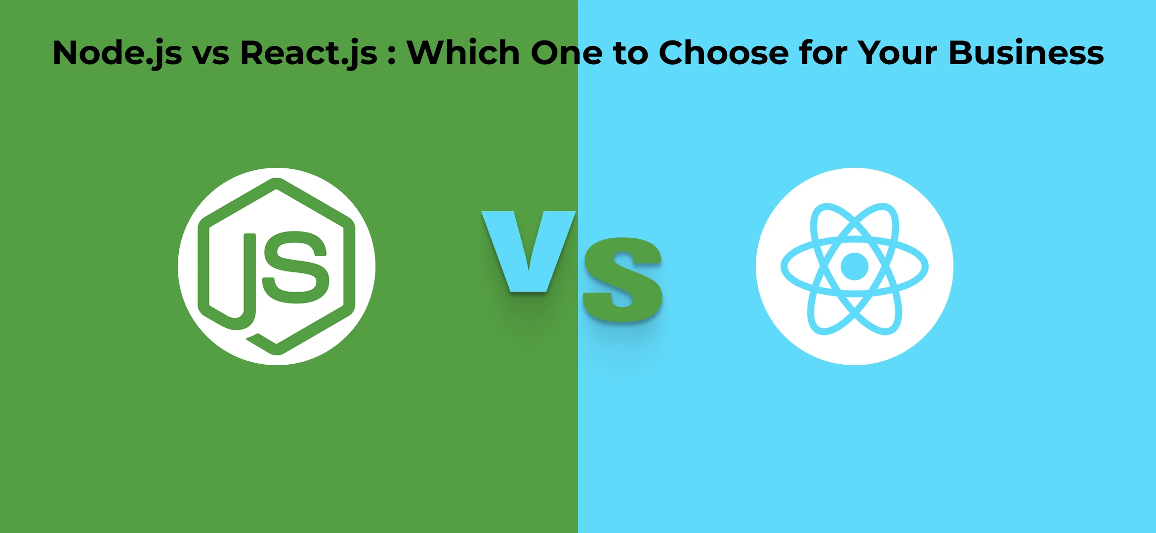 Node js vs React js