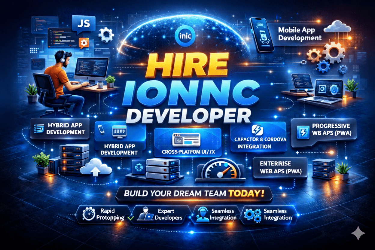 Hire Ionic Developers | Dedicated Ionic App Devs