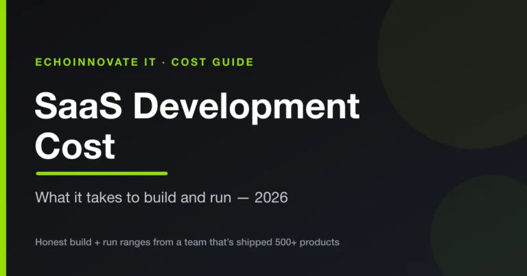 SaaS Development Cost in 2026