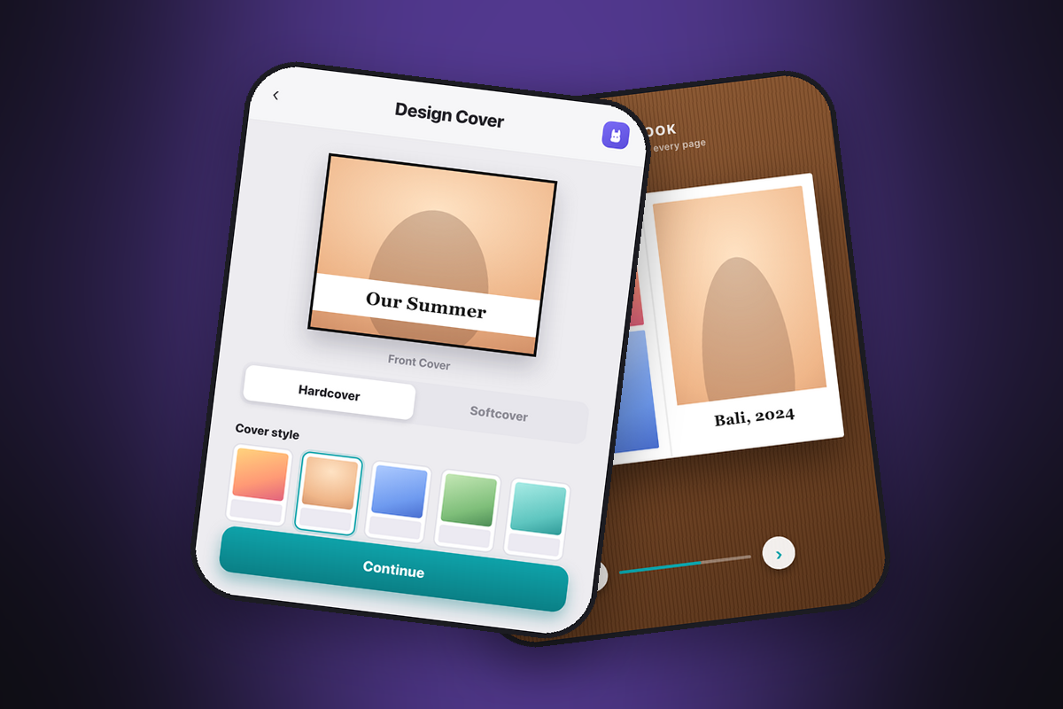 Bunny Books app screens