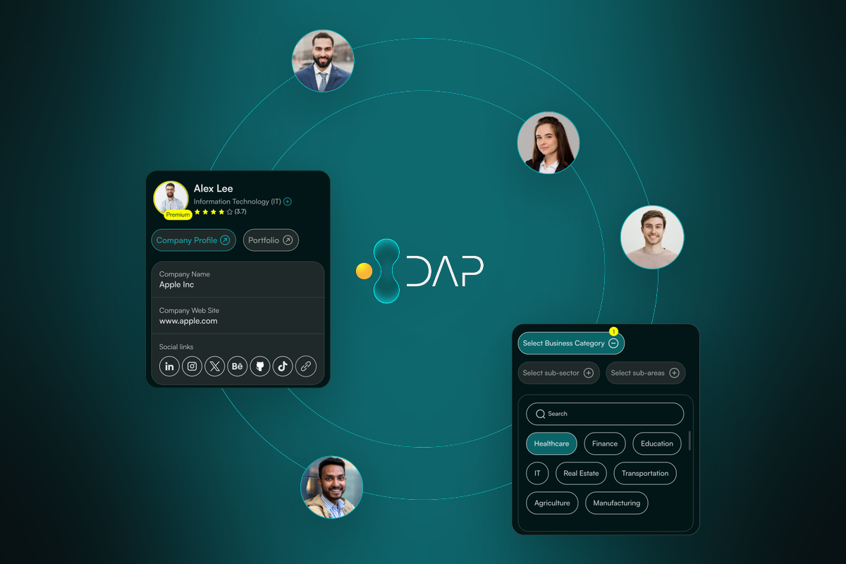 Dap ME — B2B networking app